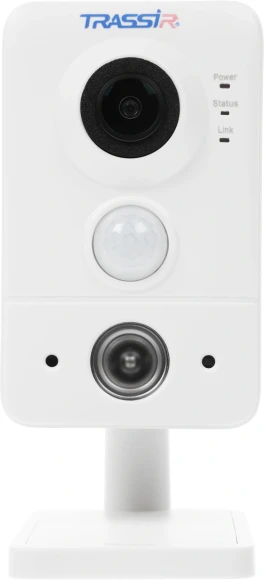 Камера видеонаблюдения IP Trassir TR-D7151IR1 1.4-1.4мм цв. корп.:белый