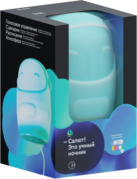 Умный светильник Sber Космонавт настол. белый (SBDV-00126)