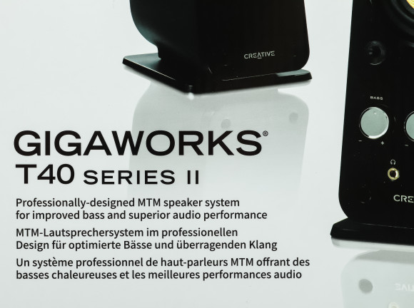 Колонки Creative GigaWorks T40 series II 2.0 черный 32Вт