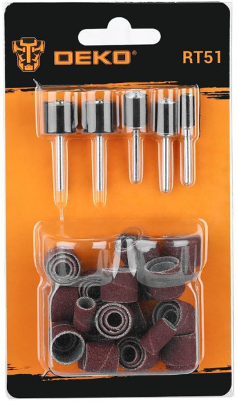 Набор барабанов Deko RT51 (065-0676) d(посад.)=3мм (граверы) Набор барабанов Deko RT51 (065-0676) d(посад.)=3мм (граверы)