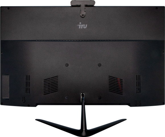 Моноблок IRU Агат 313 23.8" Full HD i3 10100 (3.6) 8Gb SSD512Gb UHDG 630 FreeDOS GbitEth WiFi BT 120W клавиатура мышь Cam черный 1920x1080