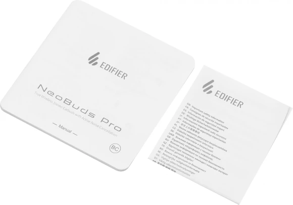Гарнитура внутриканальные Edifier NeoBuds Pro белый беспроводные bluetooth в ушной раковине Гарнитура внутриканальные Edifier NeoBuds Pro белый беспроводные bluetooth в ушной раковине