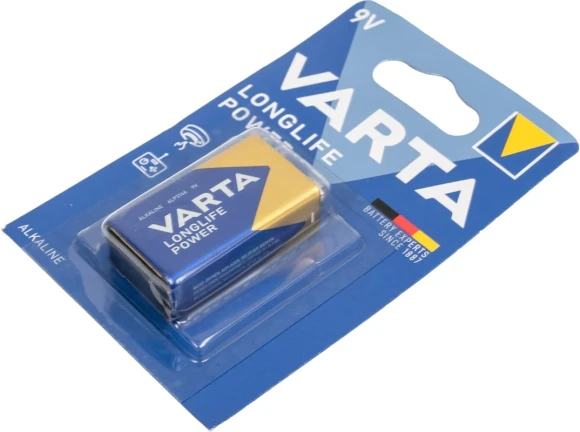 Батарея Varta Longlife power 6LR61 (1шт) блистер