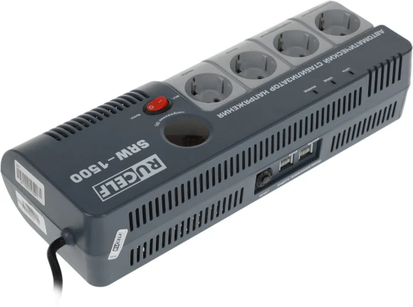 Стабилизатор напряжения Rucelf SRW-1500-D 1.5кВА однофазный белый