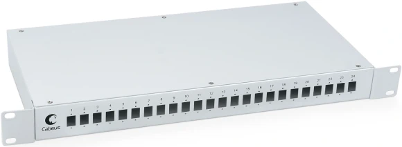 Кабельный органайзер вертикальный Cabeus JI01-A кольца глуб.:42мм