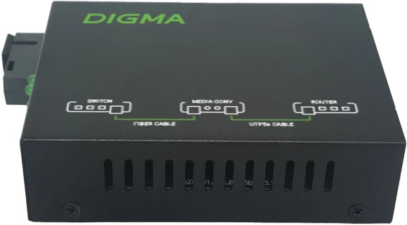 Медиаконвертер Digma DMC-1G35-20A