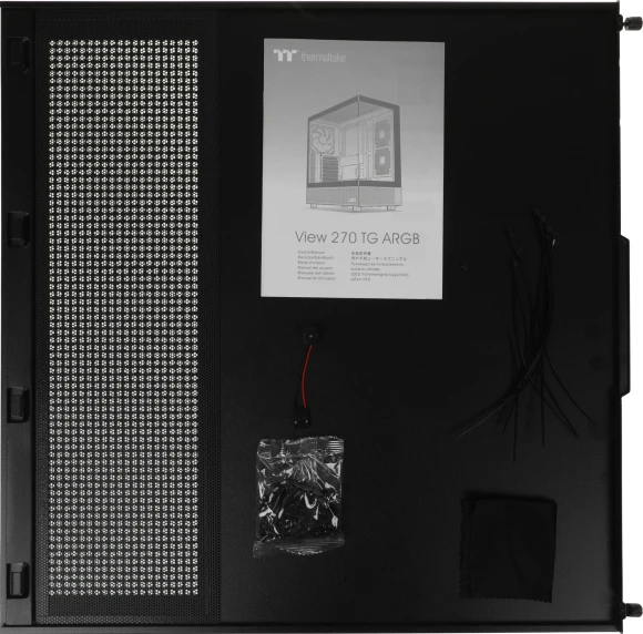Корпус Thermaltake View 270 TG ARGB черный без БП ATX 9x120mm 2x140mm 1x200mm 2xUSB3.0 audio bott PSU Корпус Thermaltake View 270 TG ARGB черный без БП ATX 9x120mm 2x140mm 1x200mm 2xUSB3.0 audio bott PSU
