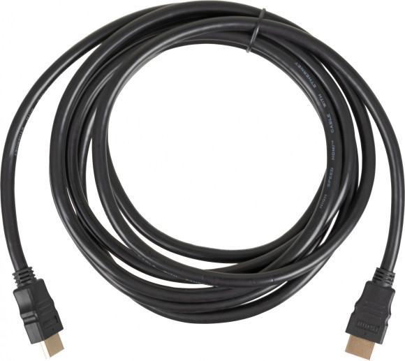 Кабель соединительный аудио-видео HDMI (m)/HDMI (m) 3м. позолоч.конт. черный (1497547) Кабель соединительный аудио-видео HDMI (m)/HDMI (m) 3м. позолоч.конт. черный (1497547)