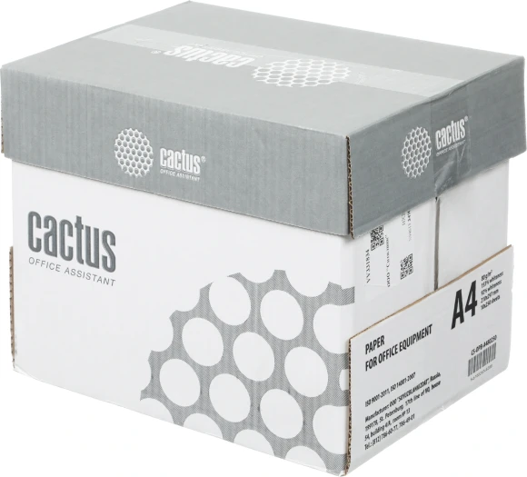 Бумага Cactus B CS-OPB-A480250 A4 марка B/80г/м2/250л./белый CIE153% общего назначения(офисная)