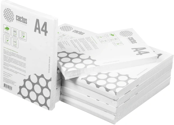 Бумага Cactus B CS-OPB-A480250 A4 марка B/80г/м2/250л./белый CIE153% общего назначения(офисная)