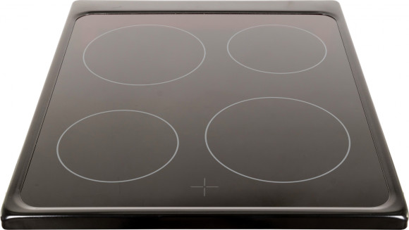 Плита Электрическая Лысьва EF4011MK00 черный стеклокерамика (без крышки)