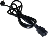 Шнур питания Lanmaster LAN-PP19/SHA-1.0-BK C19-Schuko проводник.:3x1.5мм2 1м 220В 16А черный Шнур питания Lanmaster LAN-PP19/SHA-1.0-BK C19-Schuko проводник.:3x1.5мм2 1м 220В 16А черный