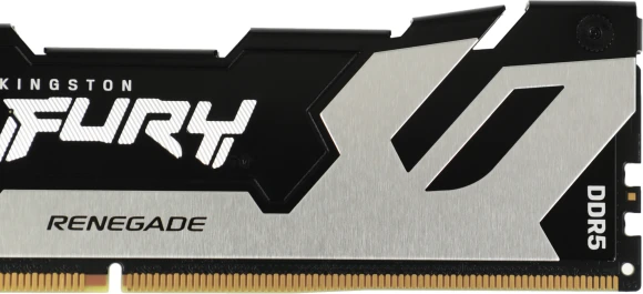 Память DDR5 32GB 6400MHz Kingston KF564C32RS-32 Fury Renegade Silver XMP RTL Gaming PC5-51200 CL32 DIMM 288-pin 1.4В с радиатором Ret Память DDR5 32GB 6400MHz Kingston KF564C32RS-32 Fury Renegade Silver XMP RTL Gaming PC5-51200 CL32 DIMM 288-pin 1.4В с радиатором Ret