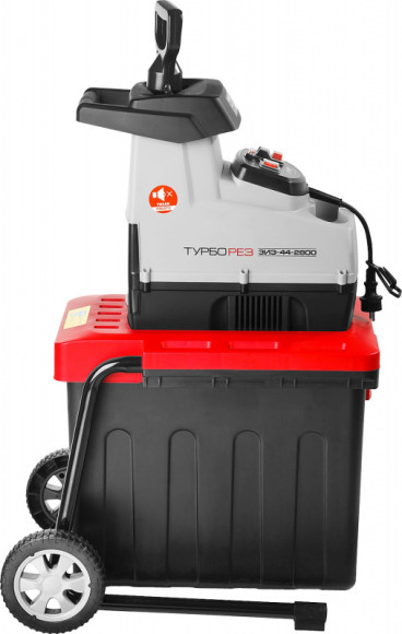 Садовый измельчитель Зубр ЗИЭ-44-2800 2800Вт 60об/мин Садовый измельчитель Зубр ЗИЭ-44-2800 2800Вт 60об/мин