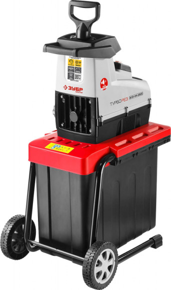 Садовый измельчитель Зубр ЗИЭ-44-2800 2800Вт 60об/мин Садовый измельчитель Зубр ЗИЭ-44-2800 2800Вт 60об/мин