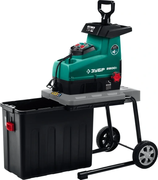 Садовый измельчитель Зубр ЗИЭ-44-2800 2800Вт 60об/мин Садовый измельчитель Зубр ЗИЭ-44-2800 2800Вт 60об/мин