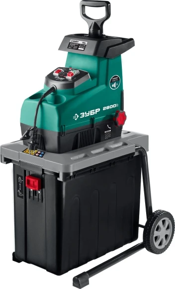 Садовый измельчитель Зубр ЗИЭ-44-2800 2800Вт 60об/мин Садовый измельчитель Зубр ЗИЭ-44-2800 2800Вт 60об/мин