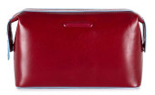Косметичка Piquadro Blue Square BY3851B2/R красный натур.кожа Косметичка Piquadro Blue Square BY3851B2/R красный натур.кожа