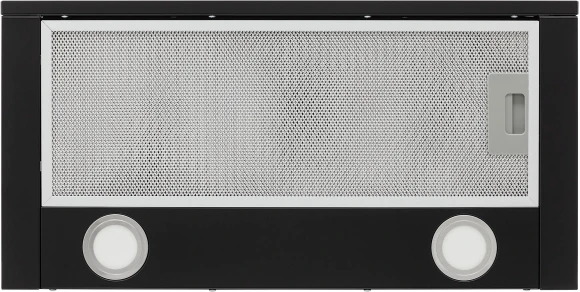 Вытяжка встраиваемая Krona KERRY 600 BLACK PB черный управление: кнопочное (1 мотор)