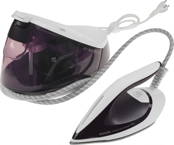Парогенератор Philips GC7933/30 2400Вт фиолетовый/белый