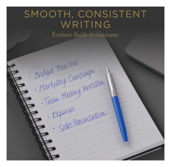 Стержень шариковый Parker QuinkFlow Z08 (1950373) M 1мм синие чернила блистер (2шт)