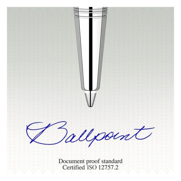 Стержень шариковый Parker QuinkFlow Z08 (1950373) M 1мм синие чернила блистер (2шт)