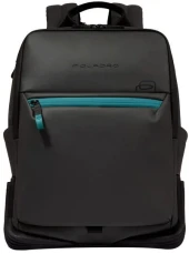 Рюкзак мужской Piquadro Corner 2.0 CA6464C2OW/N черный полиуретан/полиэстер Рюкзак мужской Piquadro Corner 2.0 CA6464C2OW/N черный полиуретан/полиэстер