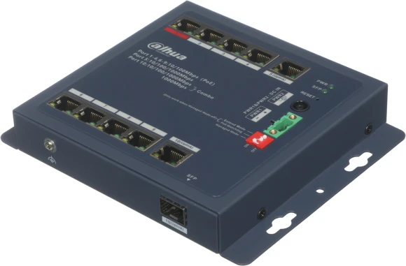 Коммутатор Dahua DH-CHS4110-8ET-90-F (L2) 8x100Мбит/с 1x1Гбит/с 1xКомбо(1000BASE-T/SFP) 8PoE 90W управляемый Коммутатор Dahua DH-CHS4110-8ET-90-F (L2) 8x100Мбит/с 1x1Гбит/с 1xКомбо(1000BASE-T/SFP) 8PoE 90W управляемый