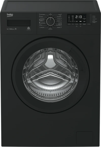 Стиральная машина Beko WSRE6512ZAA класс: A загр.фронтальная макс.:6кг антрацит Стиральная машина Beko WSRE6512ZAA класс: A загр.фронтальная макс.:6кг антрацит