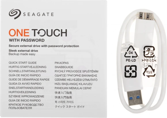 Жесткий диск Seagate USB3.0 2TB STKY2000402 One Touch 2.5" голубой Жесткий диск Seagate USB3.0 2TB STKY2000402 One Touch 2.5" голубой