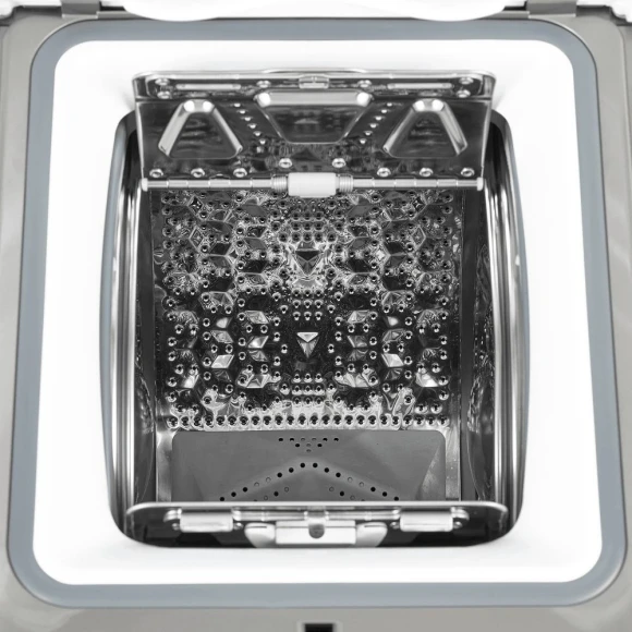 Стиральная машина Maunfeld MFWM127ISSL класс: A+++ загр.вертикальная макс.:7кг нержавеющая сталь инвертор