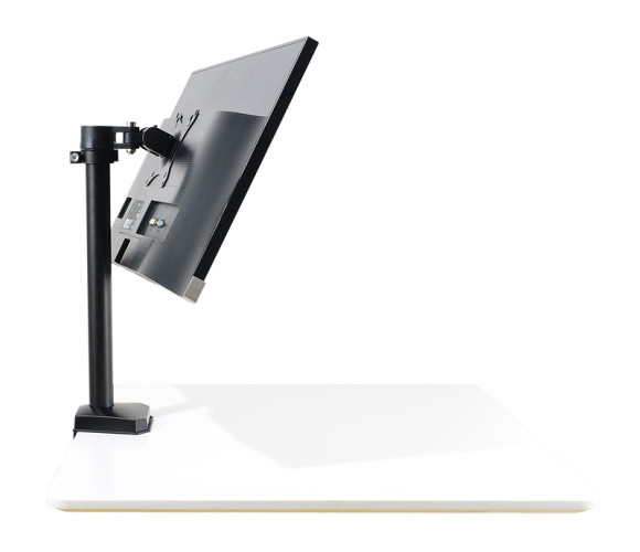 Кронштейн для мониторов ЖК Buro M3 черный 15"-27" макс.9кг крепление к столешнице поворот и наклон Кронштейн для мониторов ЖК Buro M3 черный 15"-27" макс.9кг крепление к столешнице поворот и наклон