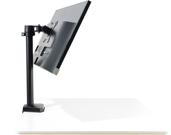 Кронштейн для мониторов ЖК Buro M3 черный 15"-27" макс.9кг крепление к столешнице поворот и наклон Кронштейн для мониторов ЖК Buro M3 черный 15"-27" макс.9кг крепление к столешнице поворот и наклон