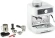 Кофеварка рожковая Gorenje GSACM20W 1550Вт белый/черный Кофеварка рожковая Gorenje GSACM20W 1550Вт белый/черный