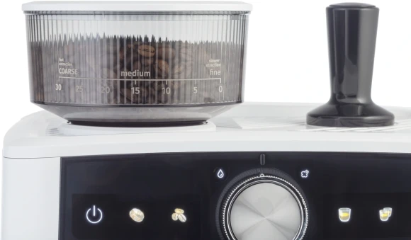Кофеварка рожковая Gorenje GSACM20W 1550Вт белый/черный Кофеварка рожковая Gorenje GSACM20W 1550Вт белый/черный