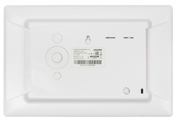 Фоторамка Digma 10.1" PF-1043 1280x800 белый пластик ПДУ Видео