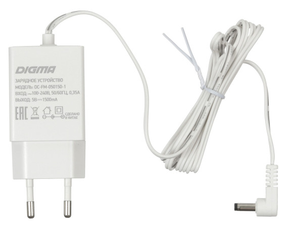 Фоторамка Digma 10.1" PF-1043 1280x800 белый пластик ПДУ Видео