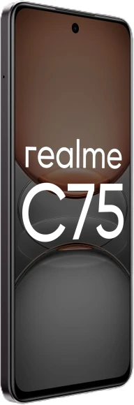 Смартфон Realme RMX3941 C75 128Gb 8Gb черный моноблок 3G 4G 2Sim 6.72" 1080x2400 Android 14 50Mpix 802.11 a/b/g/n/ac NFC GPS GSM900/1800 GSM1900 Protect A-GPS microSD max2048Gb