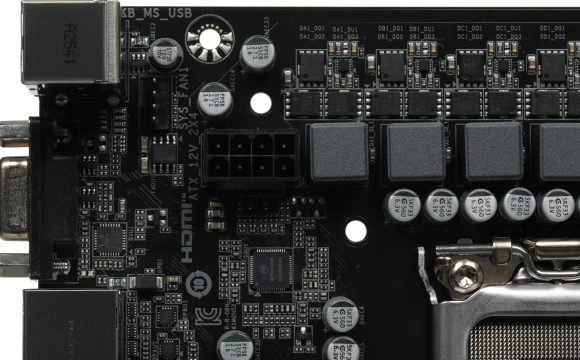 Материнская плата Gigabyte H610M S2H V2 Soc-1700 Intel H610 2xDDR5 mATX AC`97 8ch(7.1) GbLAN+VGA+HDMI+DP