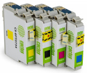 Картридж струйный Cactus CS-EPT0735 T0735 черный/голубой/пурпурный/желтый набор (45.6мл) для Epson Stylus С79/C110/СХ3900/CX4900 с чипом