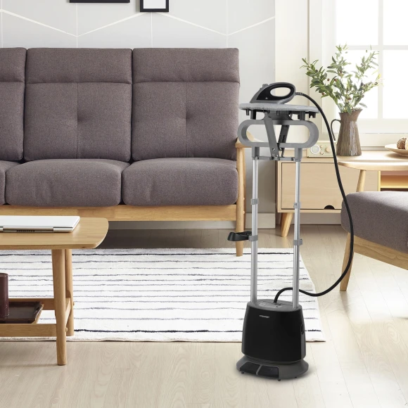 Отпариватель напольный Coolfort CF-3445 2200Вт черный/серый Отпариватель напольный Coolfort CF-3445 2200Вт черный/серый