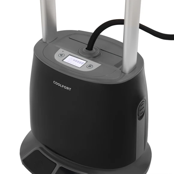 Отпариватель напольный Coolfort CF-3445 2200Вт черный/серый Отпариватель напольный Coolfort CF-3445 2200Вт черный/серый