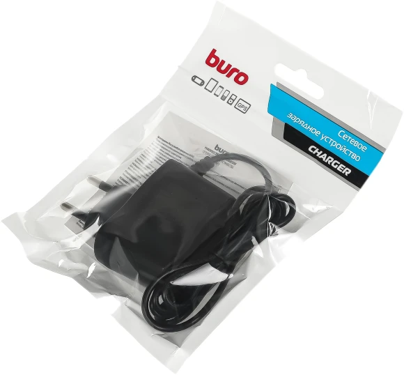 Сетевое зар./устр. Buro BUWC1 10W 2A универсальное черный (BUWC10S00CBK)
