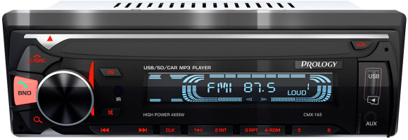 Автомагнитола Prology CMX-165 1DIN 4x55Вт v4.2 ПДУ (PRCMX165) Автомагнитола Prology CMX-165 1DIN 4x55Вт v4.2 ПДУ (PRCMX165)