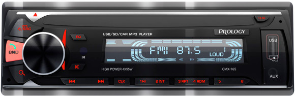 Автомагнитола Prology CMX-165 1DIN 4x55Вт v4.2 ПДУ (PRCMX165) Автомагнитола Prology CMX-165 1DIN 4x55Вт v4.2 ПДУ (PRCMX165)