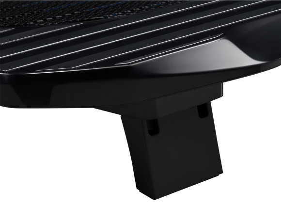 Подставка для ноутбука Buro BU-LCP156-B114 15.6" 357x265x33мм 1xUSB 1x 140ммFAN 345г металлическая сетка/пластик черный