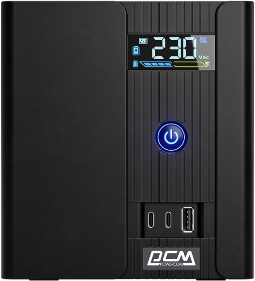 Источник бесперебойного питания Powercom Raptor Plus RPT1200IU 720Вт 1200ВА черный