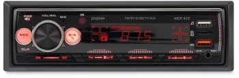 Автомагнитола Digma MCP-413 1DIN 4x45Вт v5.0 USB 2.0 AUX 4 ПДУ Автомагнитола Digma MCP-413 1DIN 4x45Вт v5.0 USB 2.0 AUX 4 ПДУ