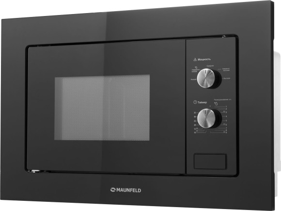 Микроволновая печь Maunfeld MBMO.20.1PGB 20л. 800Вт черный (встраиваемая)