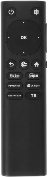 Телевизор LED Sber 43" SDX-43F3000DBA Салют ТВ Frameless черный FULL HD 60Hz DVB-T DVB-T2 DVB-C DVB-S DVB-S2 USB WiFi Smart TV (RUS)